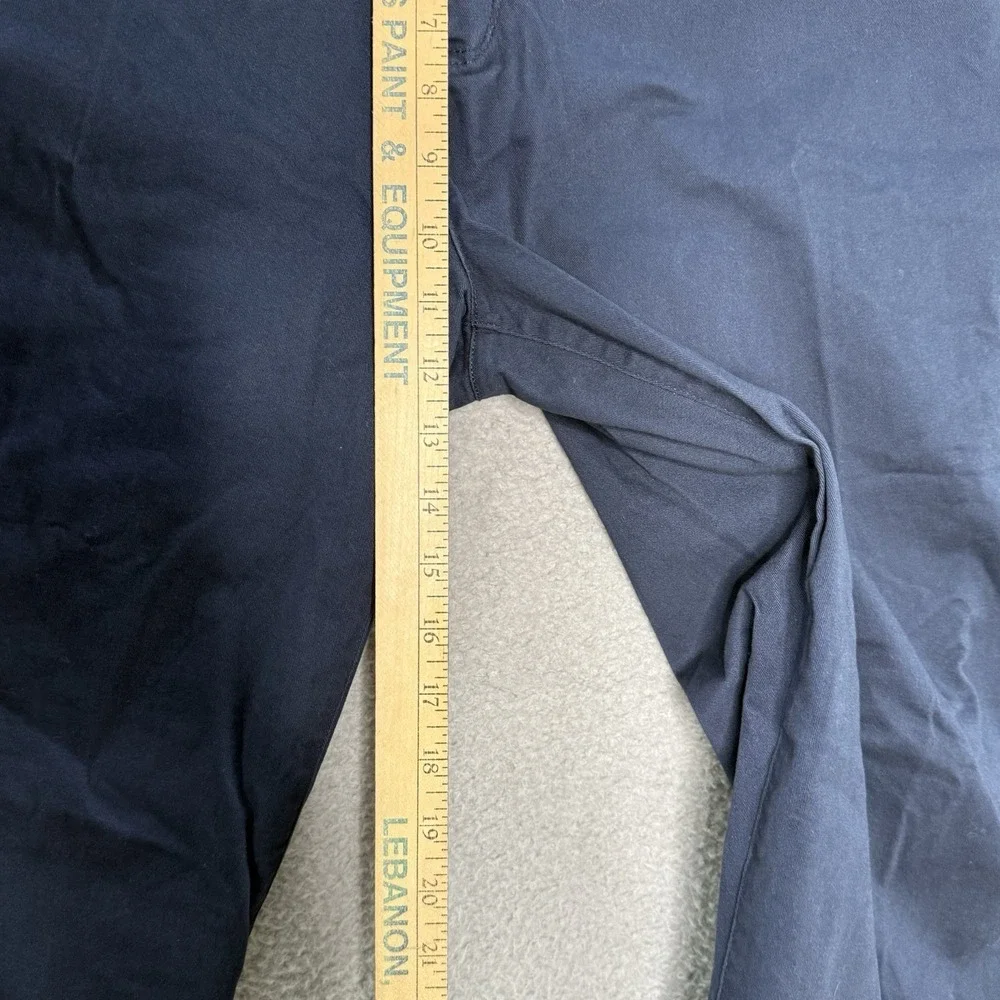 Weatherproof Flannel Lined Chino Khaki Pants Mens 40x30 Extra Soft Stretch Twill